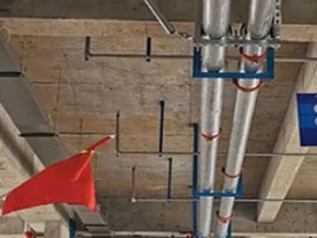 商水管廊支架的安装方法